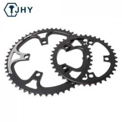 China factory customized CNC machining color Anodized CNC Aluminum Alloy Bicycle parts Bike Driving wheel 