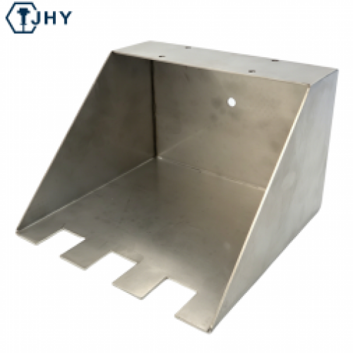 Laser cutting welding parts OEM customized steel hopper feeding hopper scoop shovel