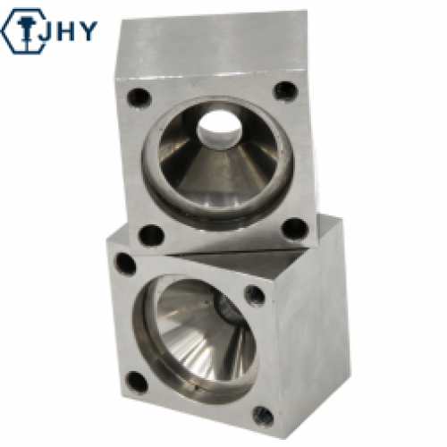Custom natural well-polished LED holder medical devices sample part
