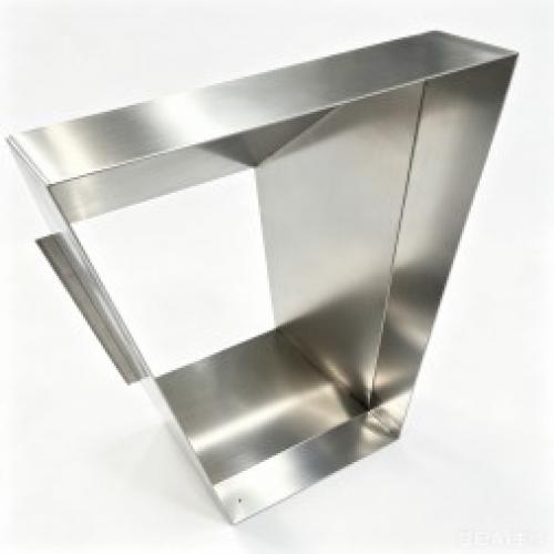 Custom  machined Manufacturing OEM Stainless Steel precision hardware hopper 
