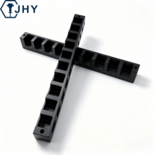 customized OEM delrin plastic Casset Holder and ss304 steel Bridge Rod Straight assembly parts