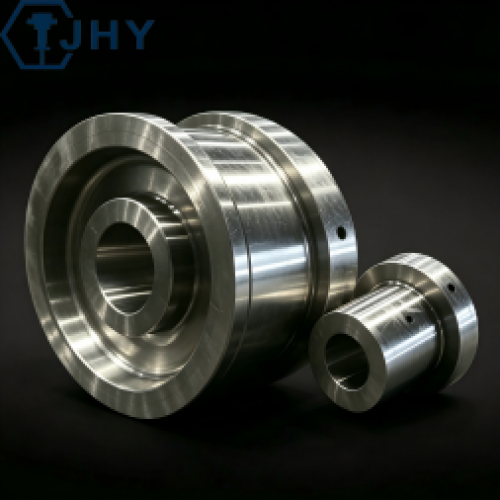 CNC machining precision mechanical processing shaft Train wheel
